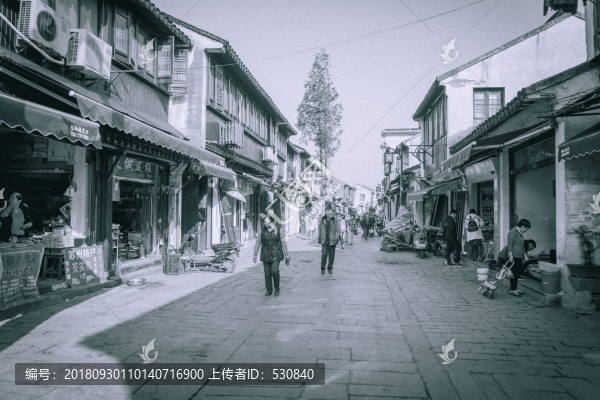 蘇州老街街景