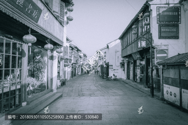 蘇州老街街景