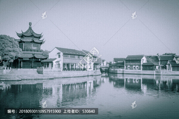 古鎮(zhèn)黑白照