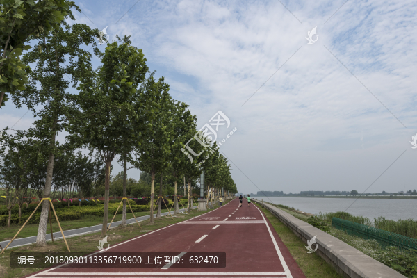 南京魚嘴濕地公園風(fēng)光