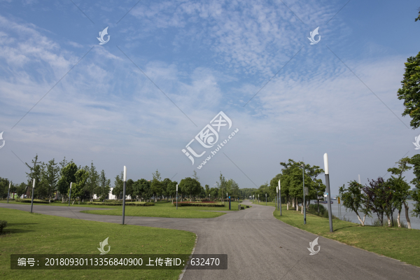南京魚嘴濕地公園風(fēng)光