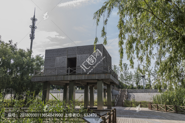 南京魚(yú)嘴濕地公園風(fēng)光