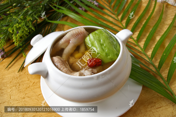 黃豆涼瓜燉排骨