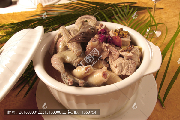 蟲草石斛燉夜游