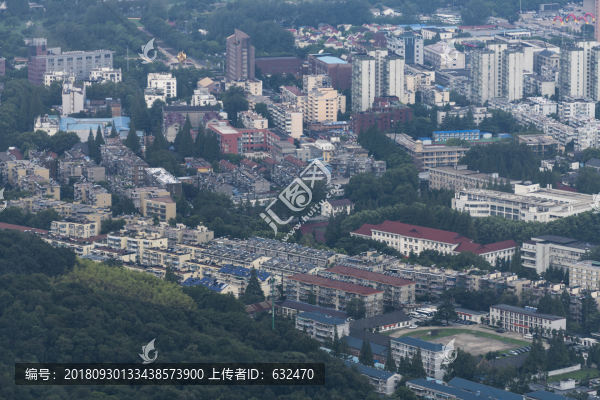 紫金山上看南京