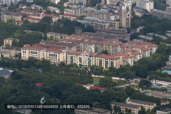 紫金山上看南京