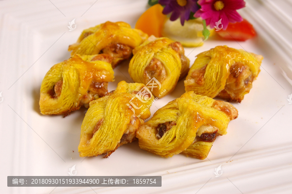 意大利芝士焗牛仔酥