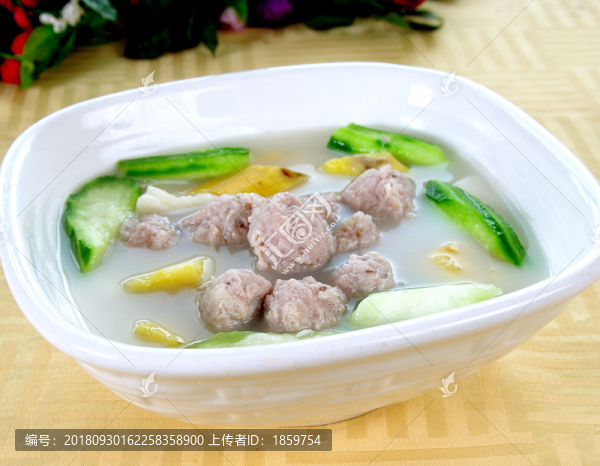 水瓜浸肉丸