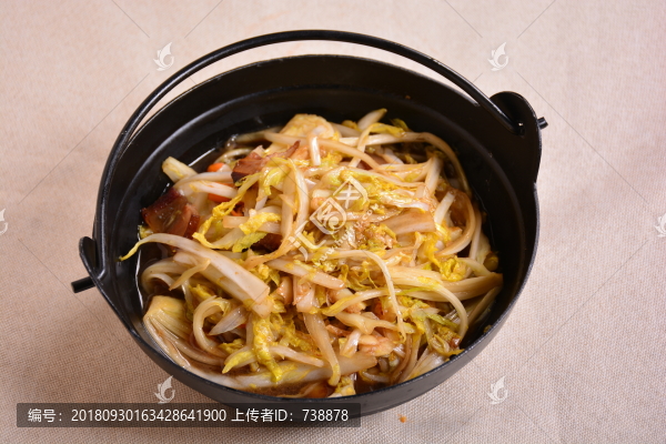干鍋娃娃菜
