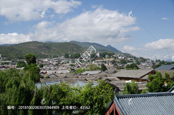 麗江古城全景
