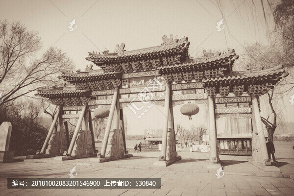 濟(jì)南大明湖公園