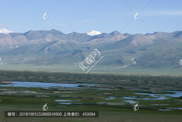 草原河流