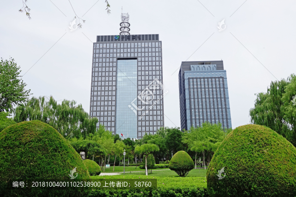 銀川市區(qū)商務(wù)建筑