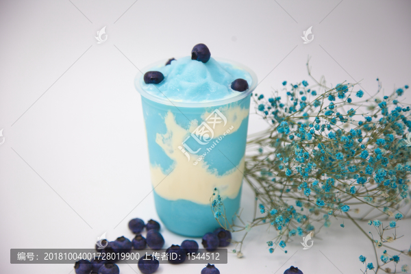 藍(lán)莓奶昔