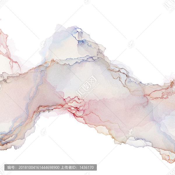 抽象水墨山水