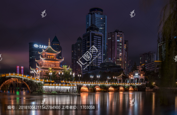 甲秀樓夜景