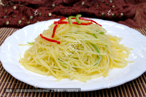 青椒絲炒土豆絲