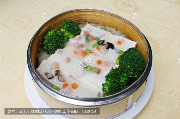 荷香山水豆腐