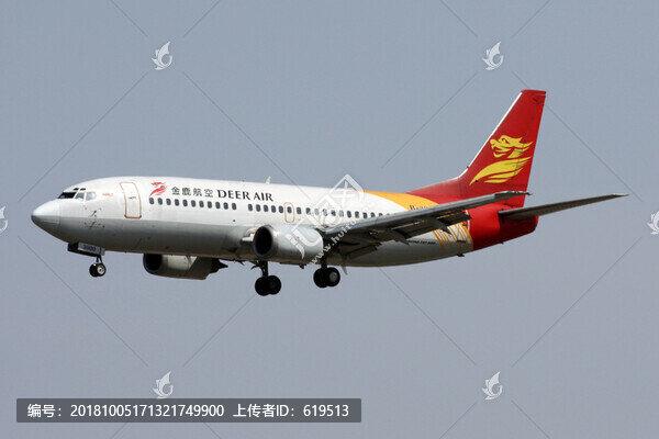 金鹿航空飛機(jī)降落