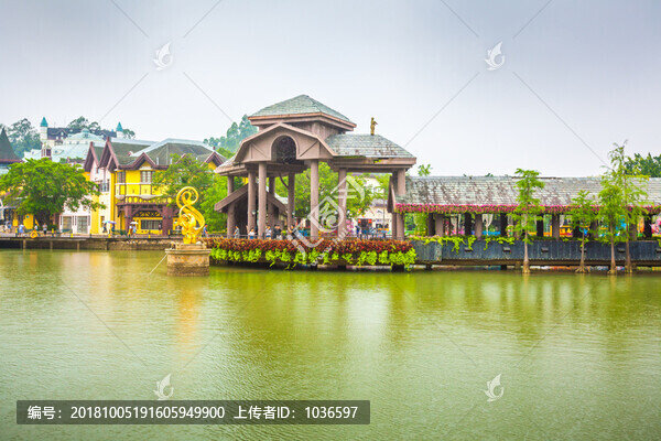 深圳茵特拉根小鎮(zhèn)廊橋