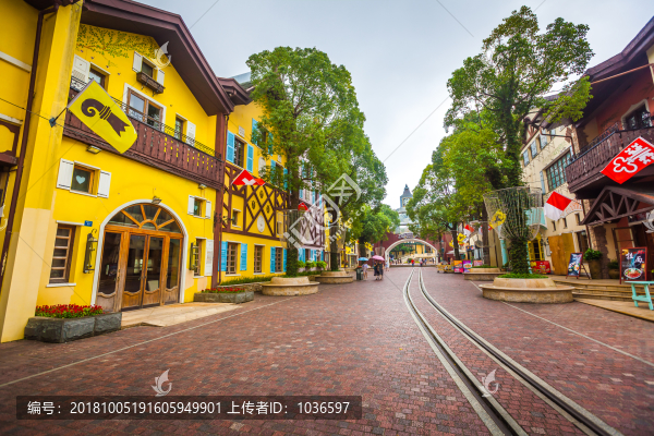 深圳茵特拉根小鎮(zhèn)街道