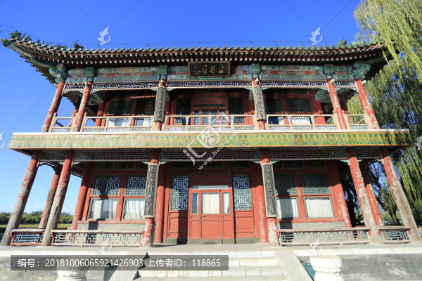 頤和園景明樓配樓虛明萬象