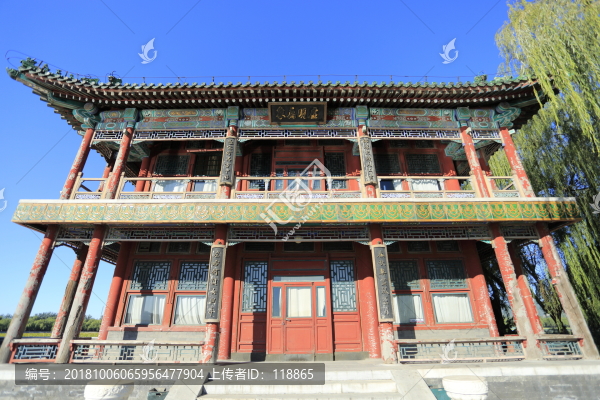 頤和園景明樓配樓虛明萬象