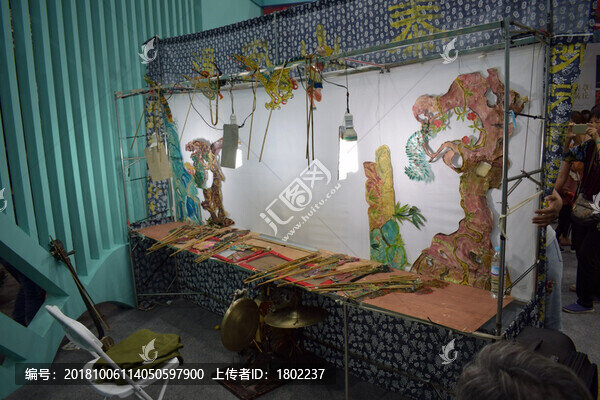 皮影表演