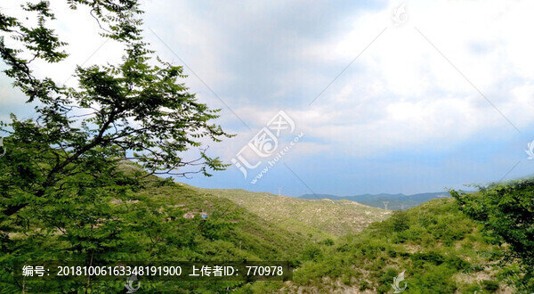 大山背景