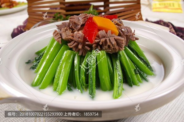 春菜煮雞雜