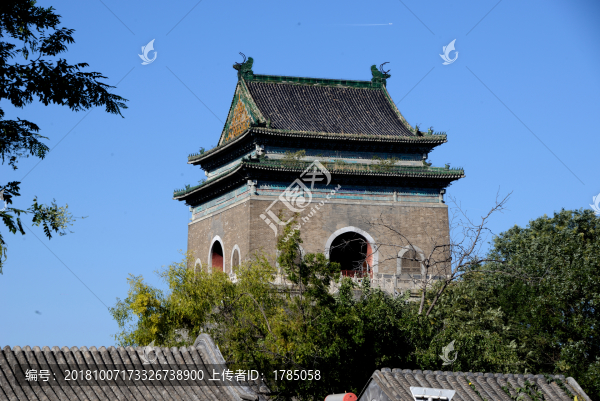北京鼓樓角樓