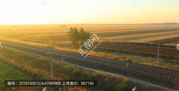 鐵路晨曦