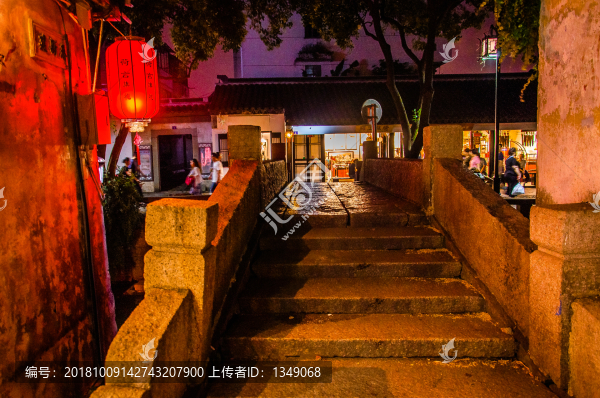 蘇州平江路夜景