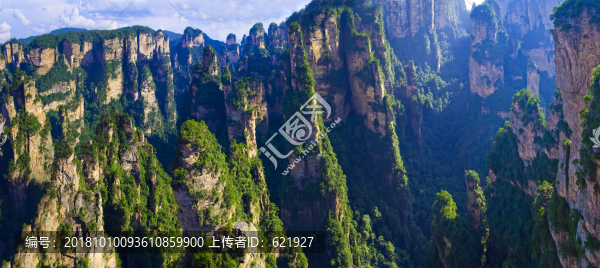 張家界全景圖