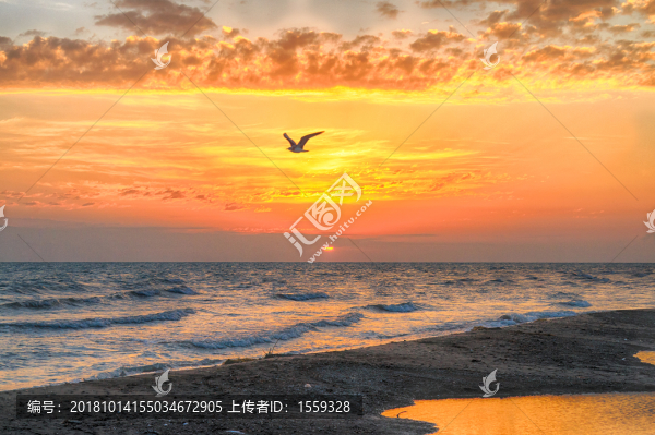 青海湖日出