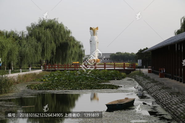 保定新縣白洋淀景區(qū)荷花大觀園