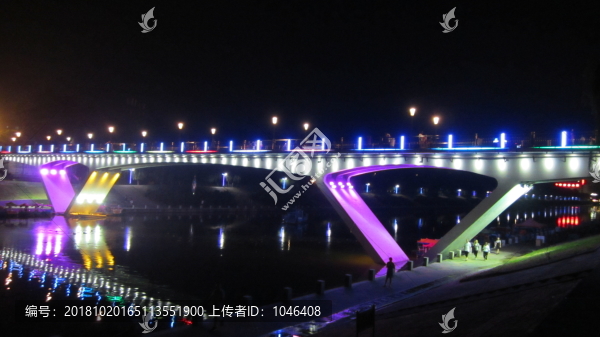 橋夜景