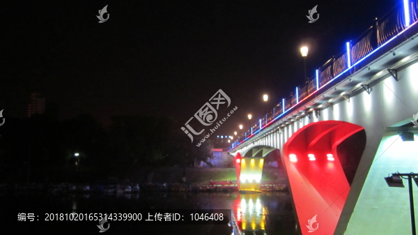 橋夜景