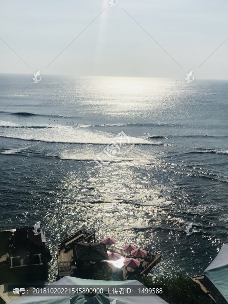 一望無際的海