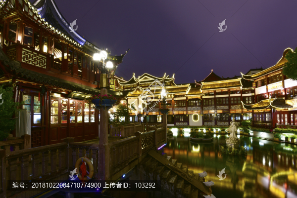 上海豫園夜景