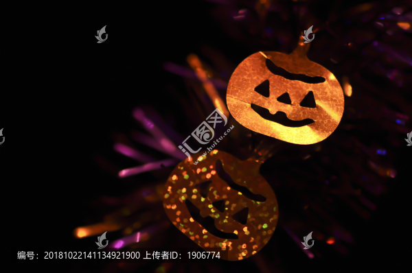 萬圣節(jié)剪紙南瓜