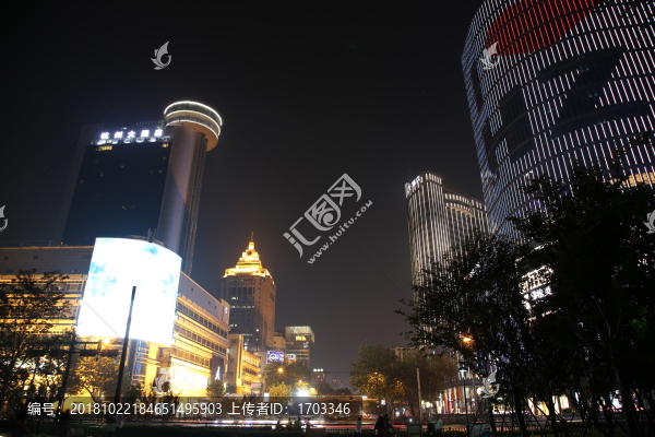 杭州城市夜景