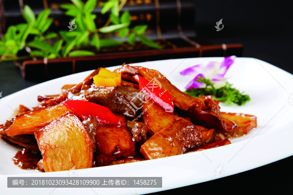 鮑魚菇牛爽肉