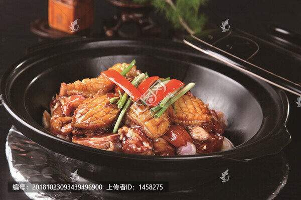 鮑魚生啫清遠雞