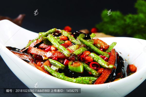長豆角炒茄子