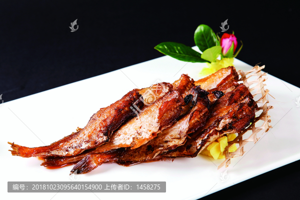 豉香扒皮魚