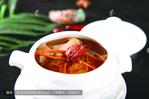 蟲草花燉老鴿