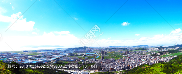 超寬幅大全景樂清經(jīng)濟開發(fā)區(qū)