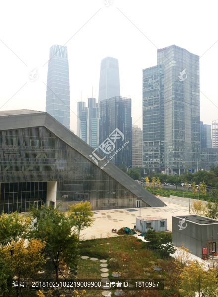 國(guó)貿(mào)商業(yè)區(qū)建筑樓