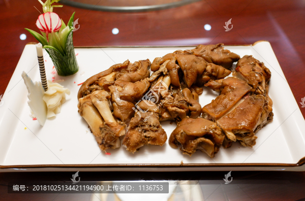 特色鹵豬蹄